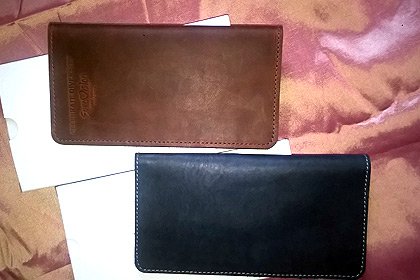 travel purse Шкіряне портмоне для подорожей